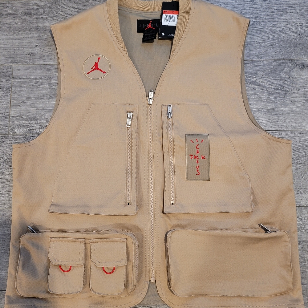 JordanxTravis Scott 'Cactus Jack' Vest